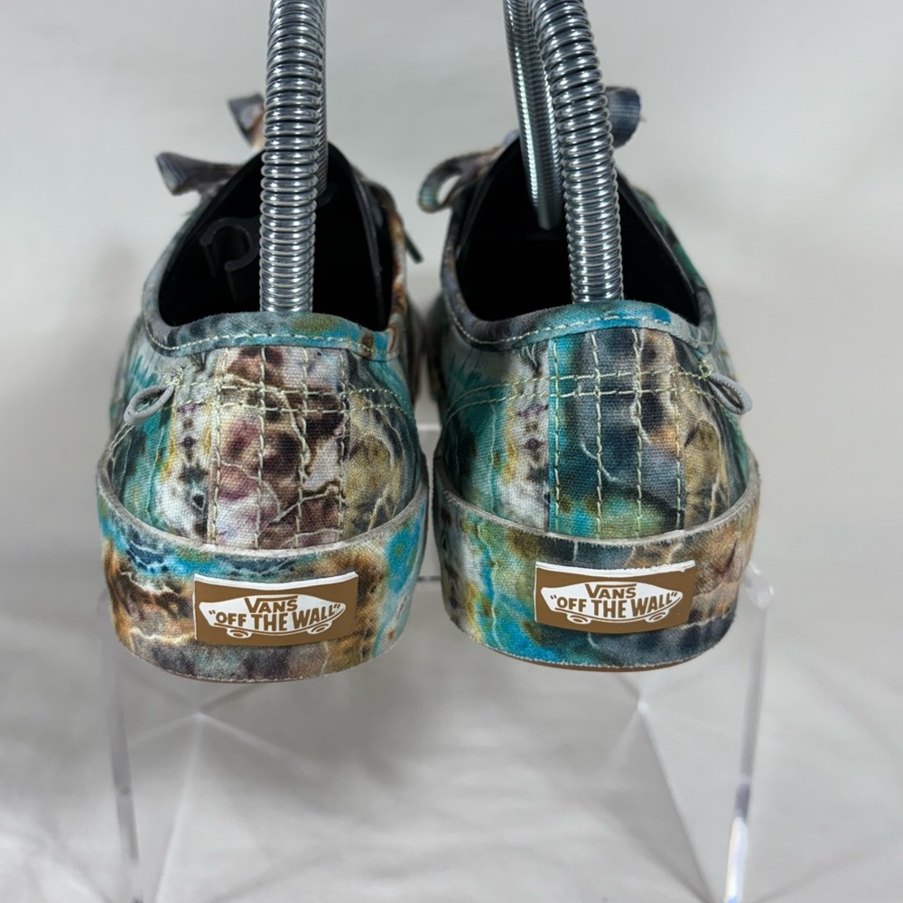 Vans Custom All Over Design Low Top Sneakers (721278) Size W's 6 -M's 4.5 - Picture 8 of 12